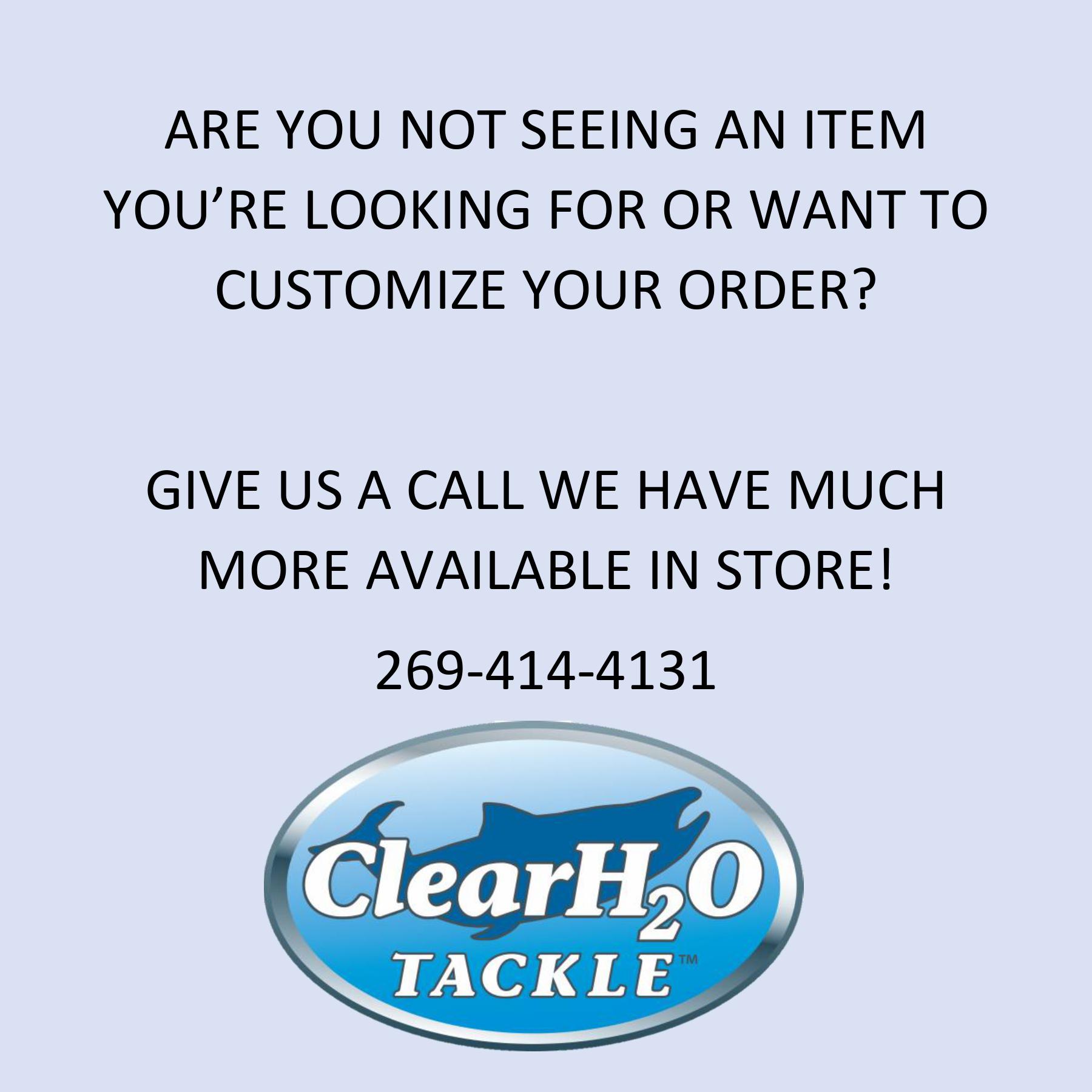 Clear H2O Tackle  Fishing Hunting Outdoor Store